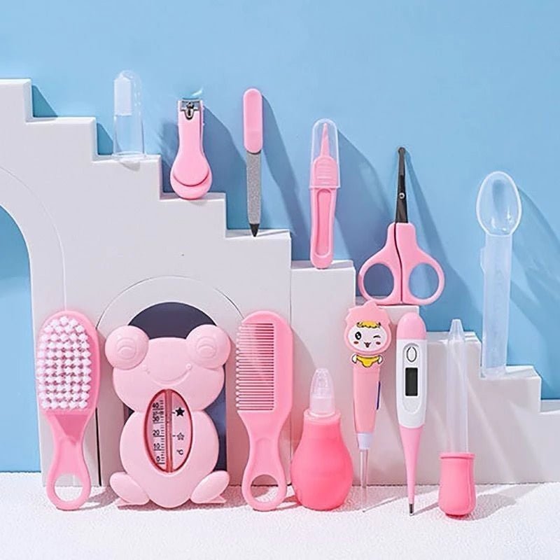 Kit  Higiene para Bebê Recém Nascido 13 em 1.
