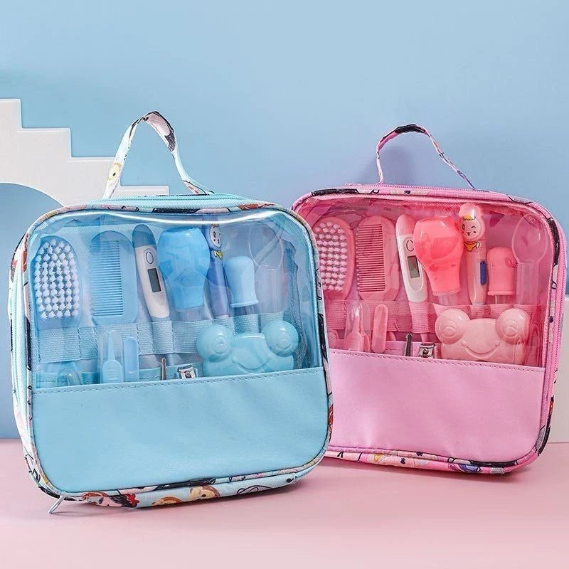 Kit  Higiene para Bebê Recém Nascido 13 em 1.