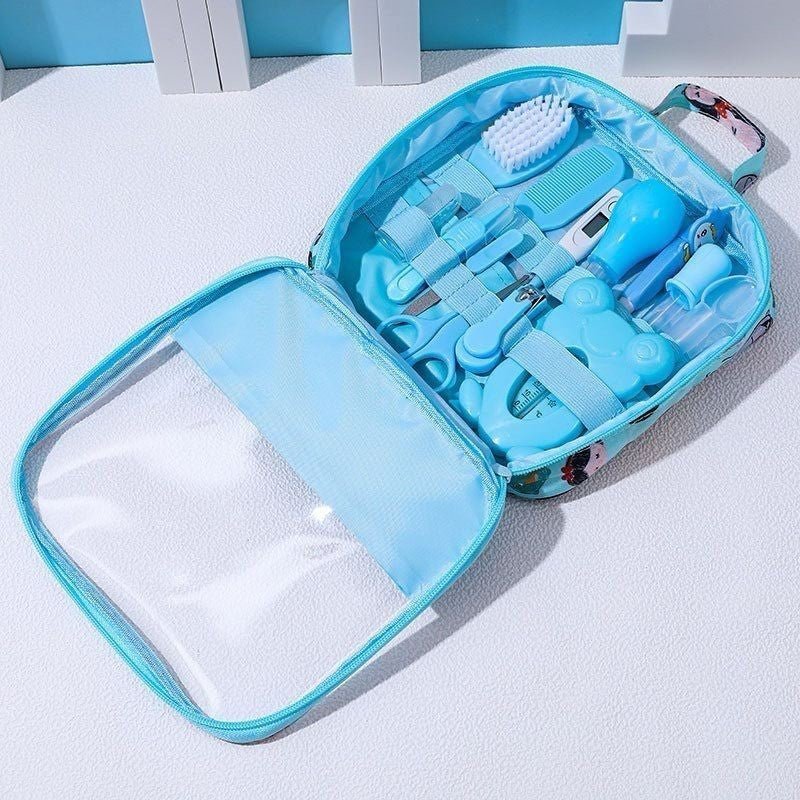 Kit  Higiene para Bebê Recém Nascido 13 em 1.