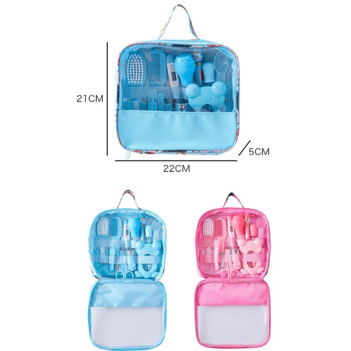 Kit  Higiene para Bebê Recém Nascido 13 em 1.