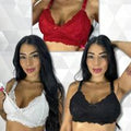 Kit MamaComfort: Compre 2 Leve 3: Sutiã Reforçado em Renda com Regulagem.