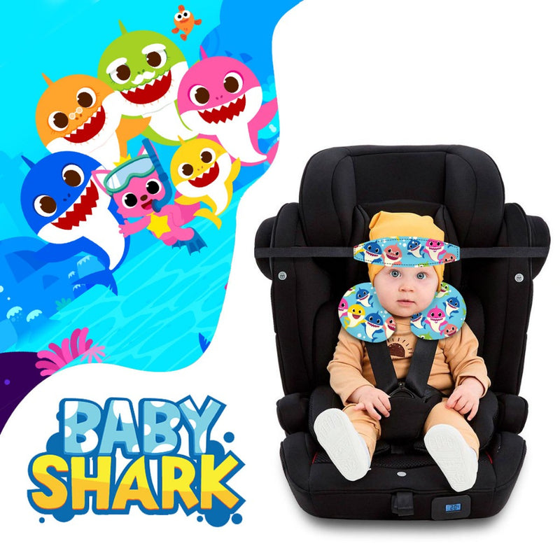 Kit Conforto para Bebê: Almofada de Pescoço + Faixa de Apoio para Cabeça