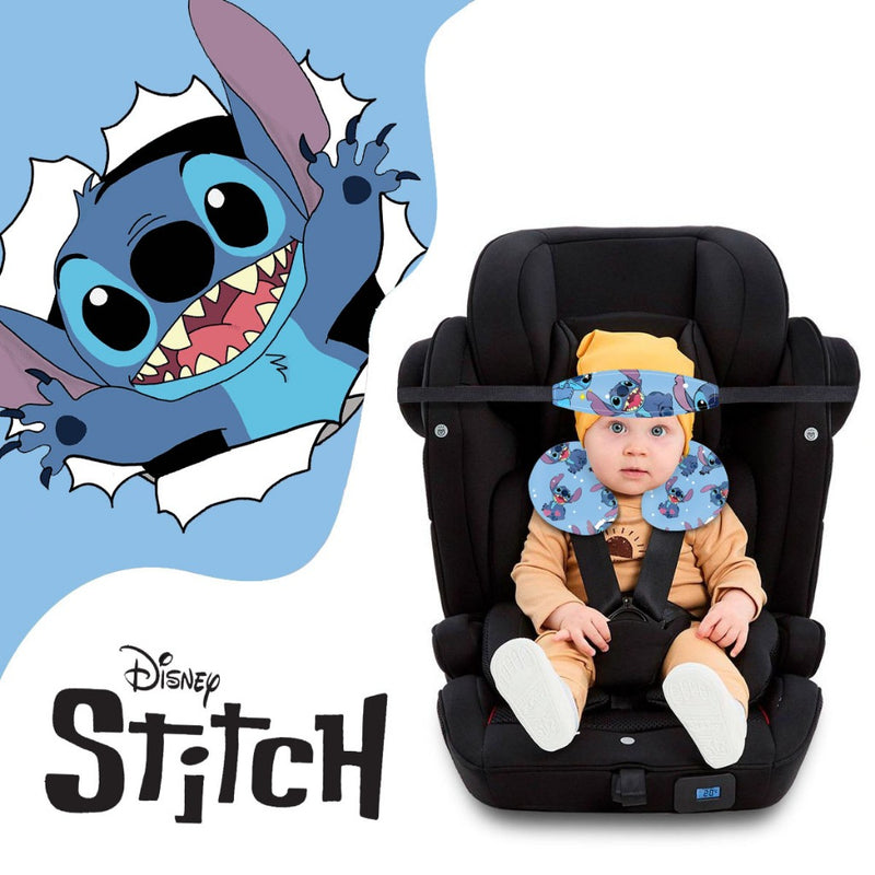Kit Conforto para Bebê: Almofada de Pescoço + Faixa de Apoio para Cabeça