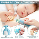 Lixa de Unhas Elétrica para Bebê com design seguro e delicado, ideal para cuidado das unhas infantis