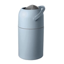 Lixeira Antiodor em azul claro com design moderno e tampa funcional para ambientes internos