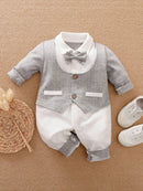 Macacão Infantil Cavalheiro 0 a 18 Meses