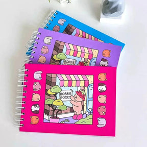 Livro de Colorir Bobbie Goods 50 Folhas | Relaxamento e Criatividade