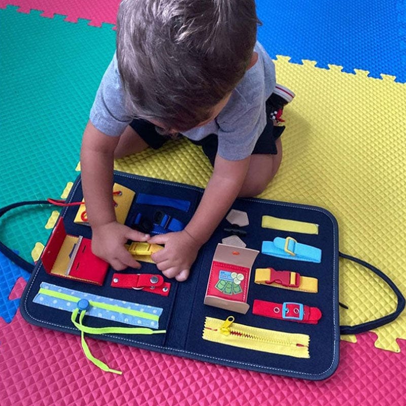 Maleta Infantil De Habilidade e Auto Cuidado.