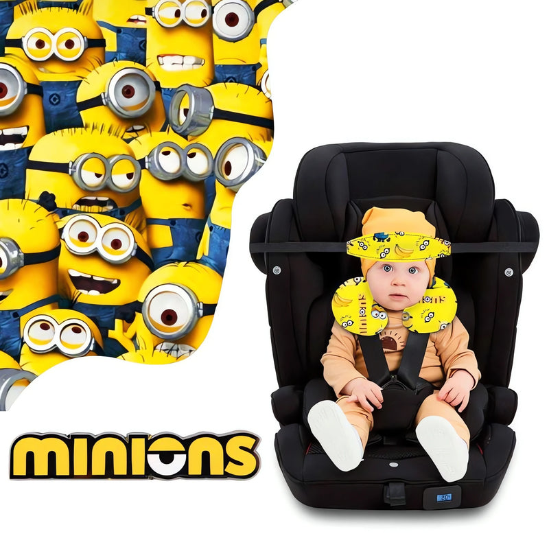 Kit Almofada de Pescoço: Conforto para Bebê com Faixa de Apoio para Cabeça