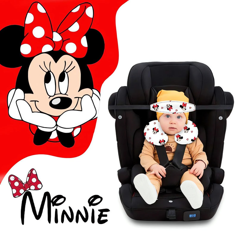 Kit Almofada de Pescoço: Conforto para Bebê com Faixa de Apoio para Cabeça