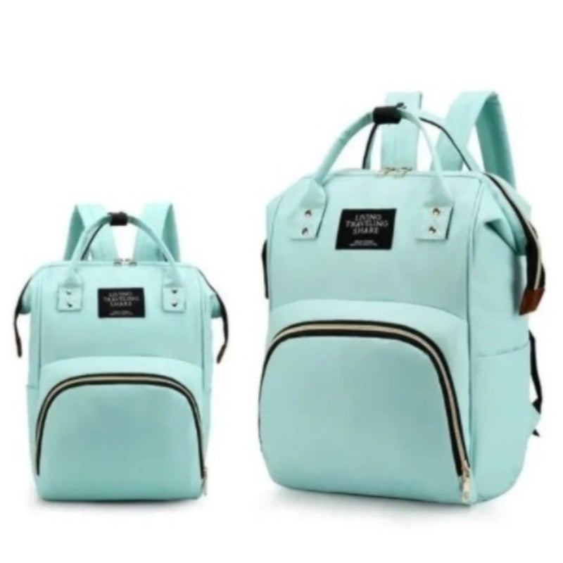 Mochila Maternidade Multifuncional Premium – Impermeável, Ergonômica e Estilosa.