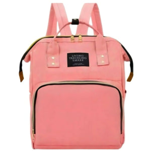 Mochila Maternidade Multifuncional Premium – Impermeável, Ergonômica e Estilosa