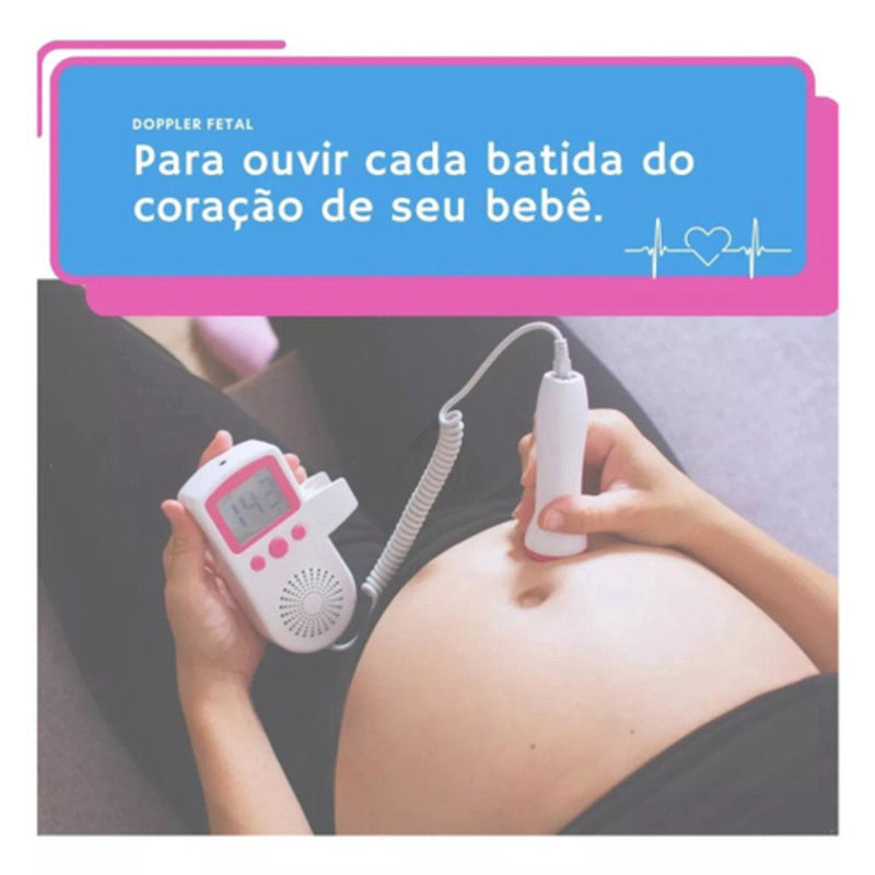 Monitor Fetal Doppler Portátil Para Gestantes.