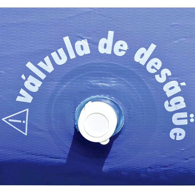 Piscina Inflável 1400L Redonda com Kit Reparo