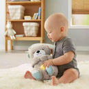 Pelúcia Lontra Hora de Dormir que Respira para Bebê