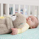 Pelúcia Lontra Hora de Dormir que Respira para Bebê