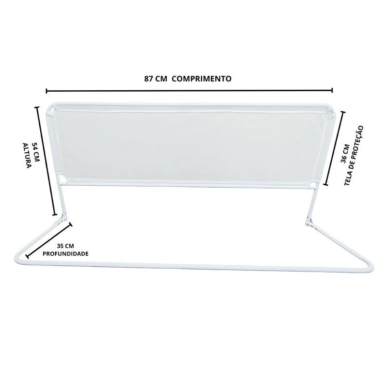 Grade UltraSafe Premium para Crianças e Idosos | Proteção Total para Cama Box e Tradicional