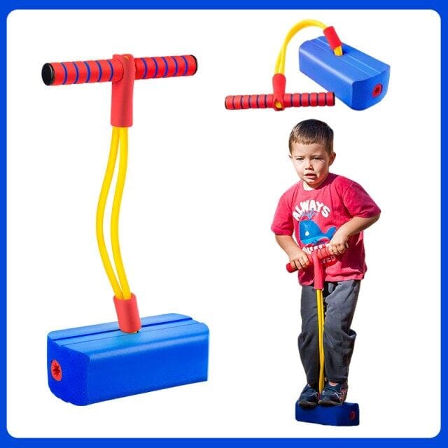 Pule Pongi Pro™ - Pula-Pula Ajustável para Esportes e Diversão ao Ar Livre.