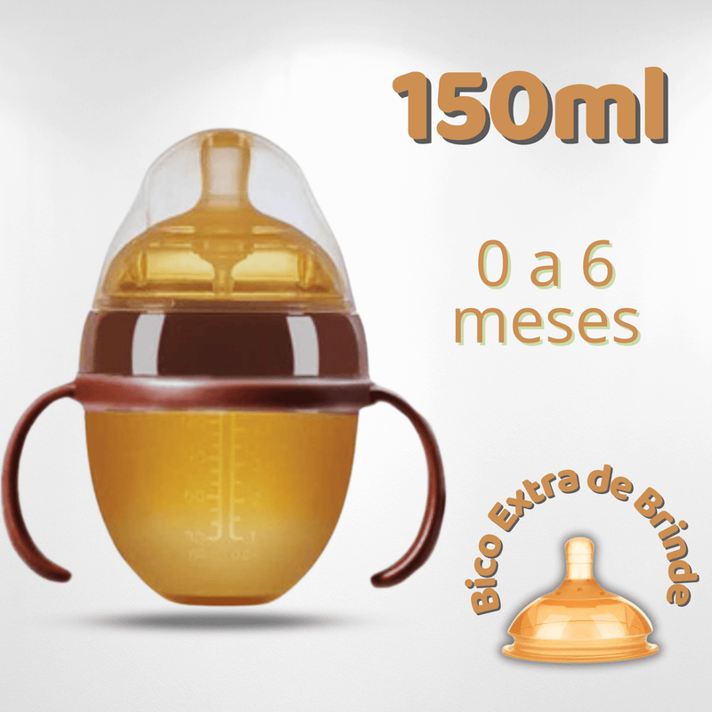 Mamadeira Tetadeira DeluxeBaby®- Imita Seio Materno
