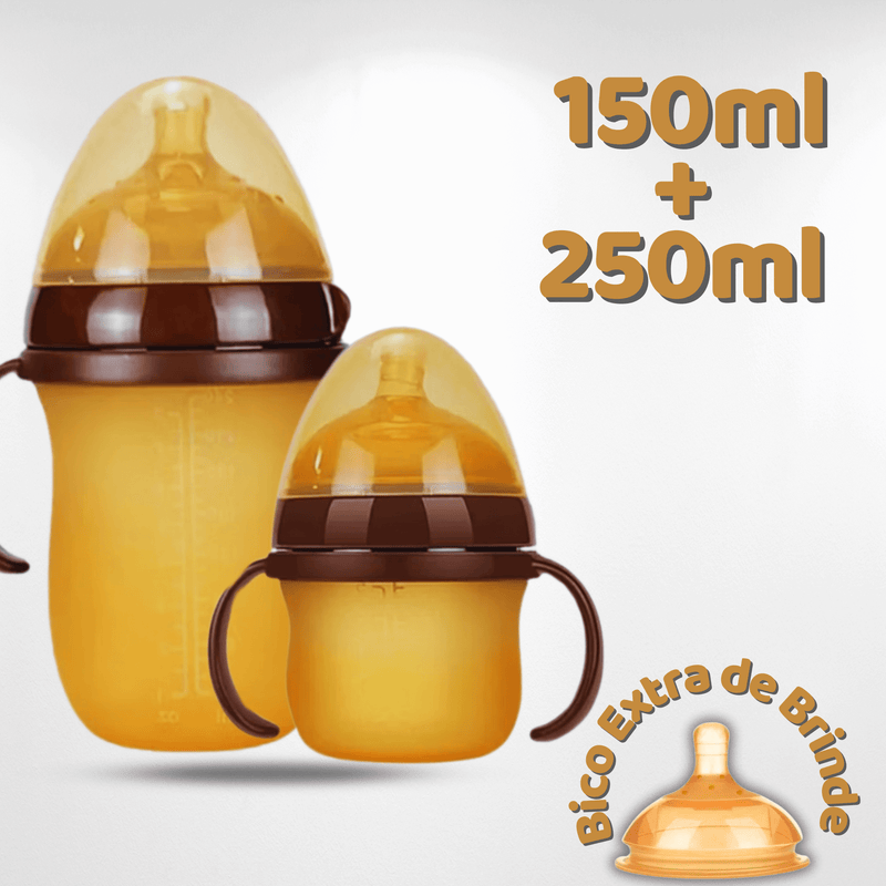 Mamadeira Tetadeira DeluxeBaby®- Imita Seio Materno