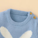 Macacão de Tricô Macio para Bebê Coelhito 3 a 18 Meses