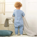 Macacão de Tricô Macio para Bebê Coelhito 3 a 18 Meses