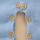 Macacão de Tricô Macio para Bebê Coelhito 3 a 18 Meses