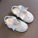 Sapatilha Infantil com Lantejoulas e Laço