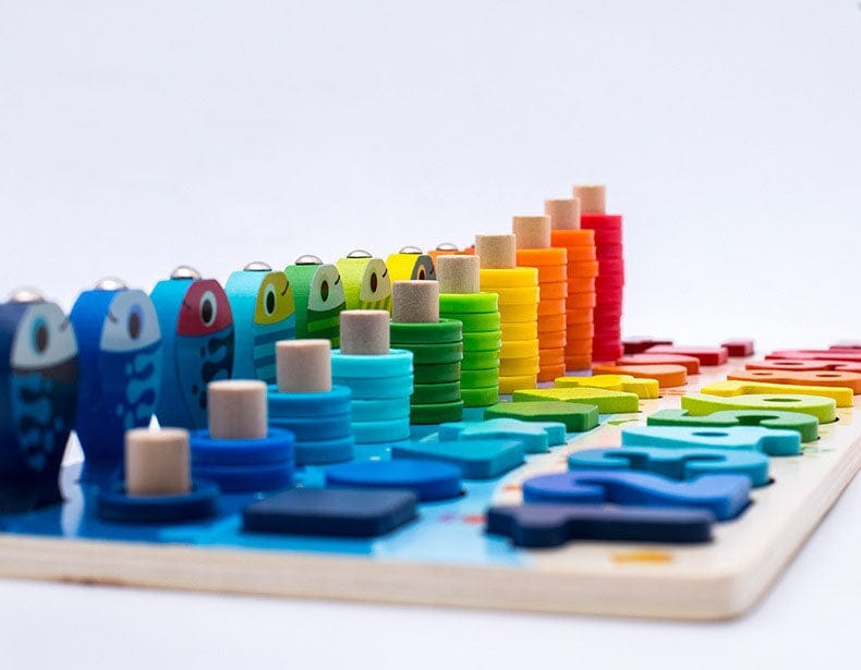 Tabuleiro Educacional Matemática Infantil - Para sua Criança.