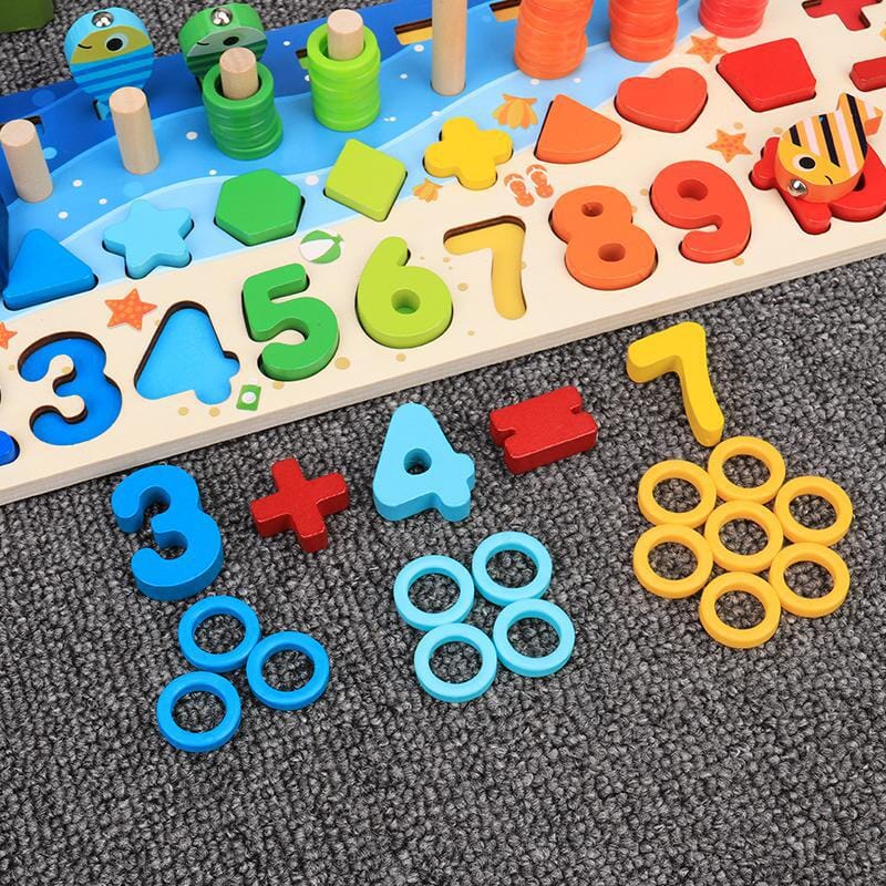 Tabuleiro Educacional Matemática Infantil - Para sua Criança.