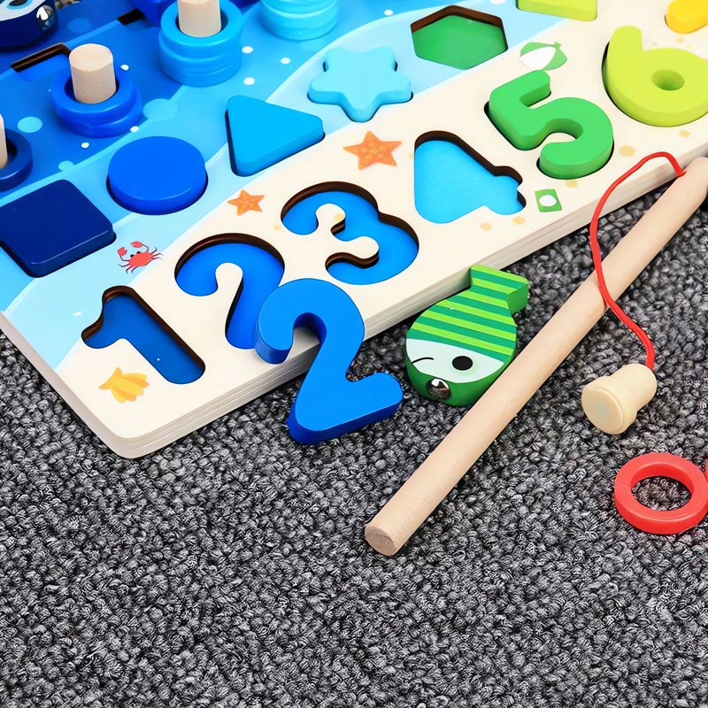 Tabuleiro Educacional Matemática Infantil - Aprenda Brincando de Forma Divertida!