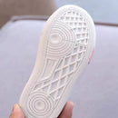 Tênis Infantil para Meninas Xadrez Antidarrapante e Respirável