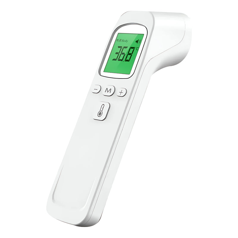 Termômetro Infravermelho digital com display LED para medição precisa de temperatura corporal