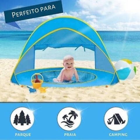 Barraca Bebê com Proteção UV - Tenda Kids - Meu Cheirinho Bom