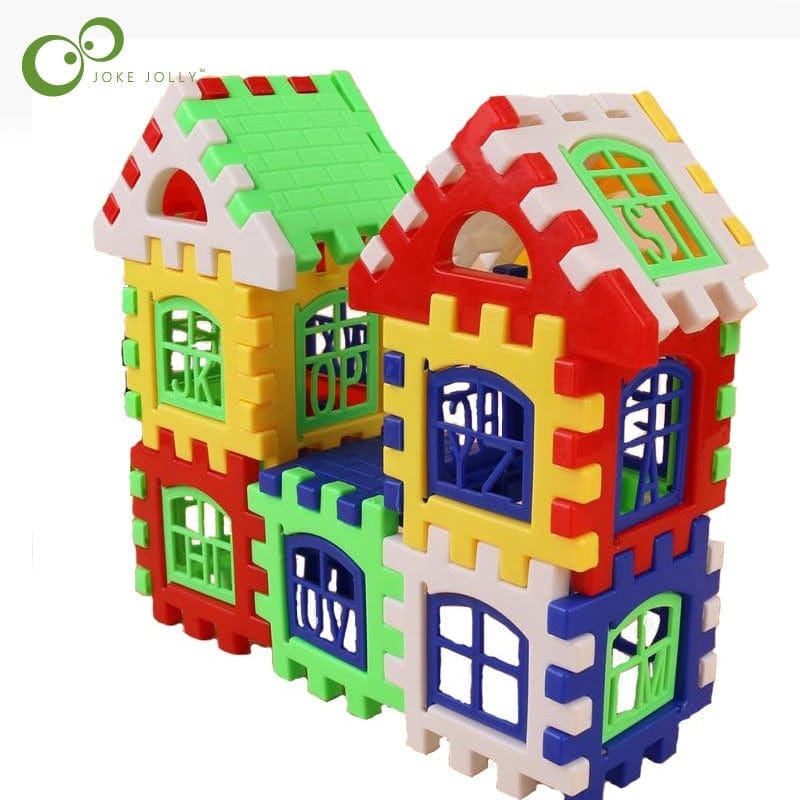 Blocos de construção - casinha feliz - Meu Cheirinho Bom