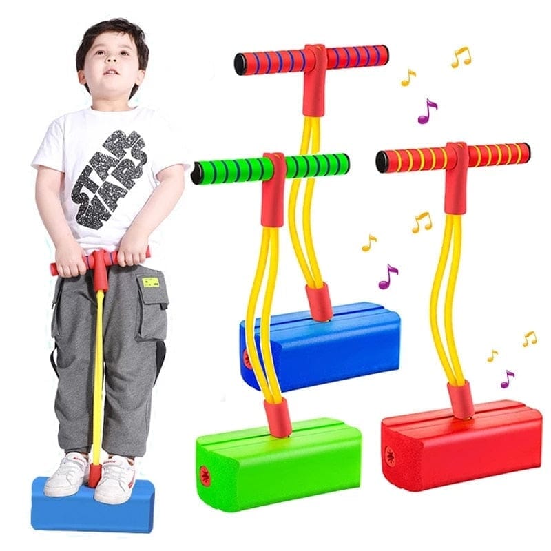 Pule Pongi Pro™ - Pula-Pula Ajustável para Esportes e Diversão ao Ar Livre.