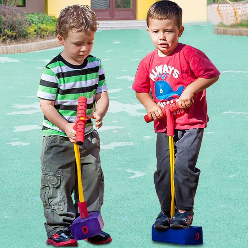 Pule Pongi Pro™ - Pula-Pula Ajustável para Esportes e Diversão ao Ar Livre.